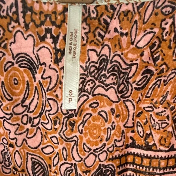 Free People Rust Brown Paisley Maxi Dress - Picture 2 of 4
